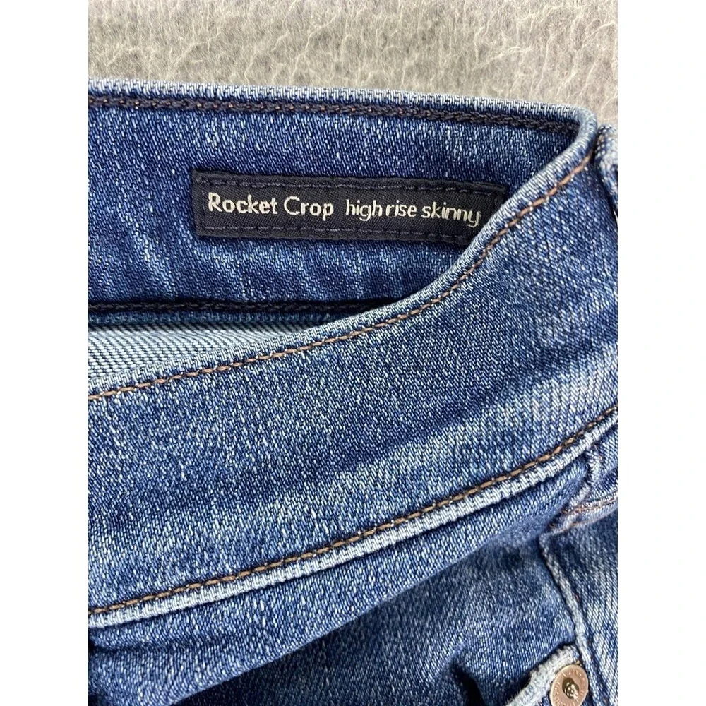 Citizens Of Humanity Rocket Crop Jeans Womens 25 High Rise Skinny Denim (25x25)